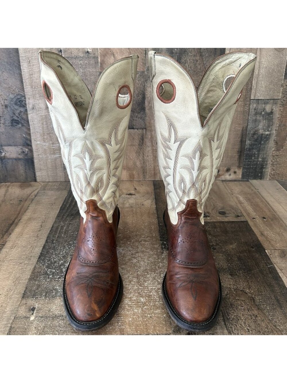 Tony Lama Vintage 4830 Renegade Buckaroo Vintage Cowboy Boots Mens 12 EE
